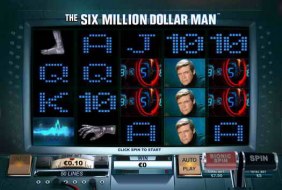 The Six Million Dollar Man  -  Playtech